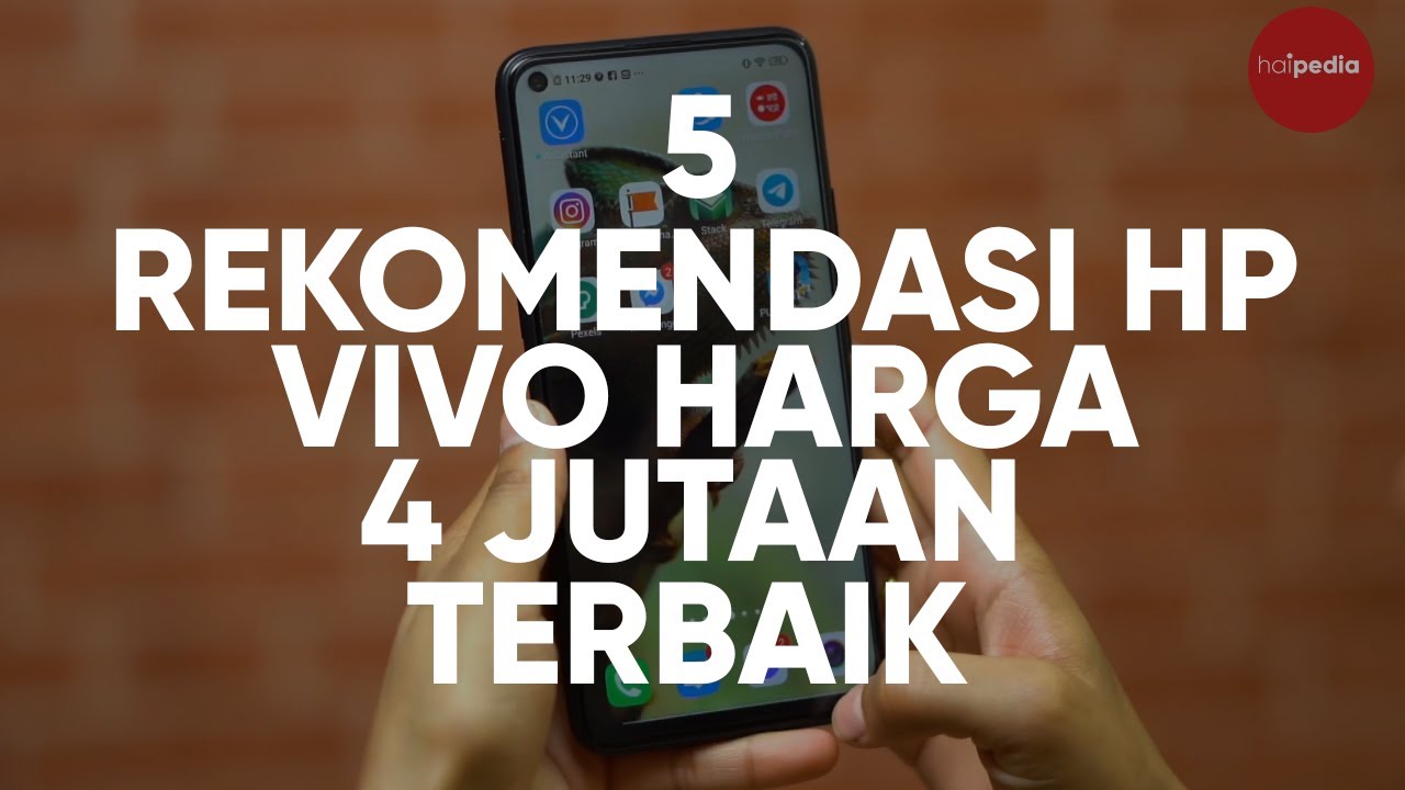 5 REKOMENDASI HP VIVO HARGA 4 JUTAAN TERBAIK - YouTube