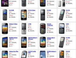 jenis dan harga hp samsung Daftar harga hp samsung galaxy android murah semua tipe terbaru