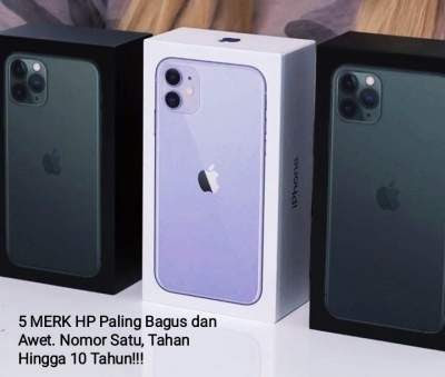 Merk Hp Paling Bagus dan Awet