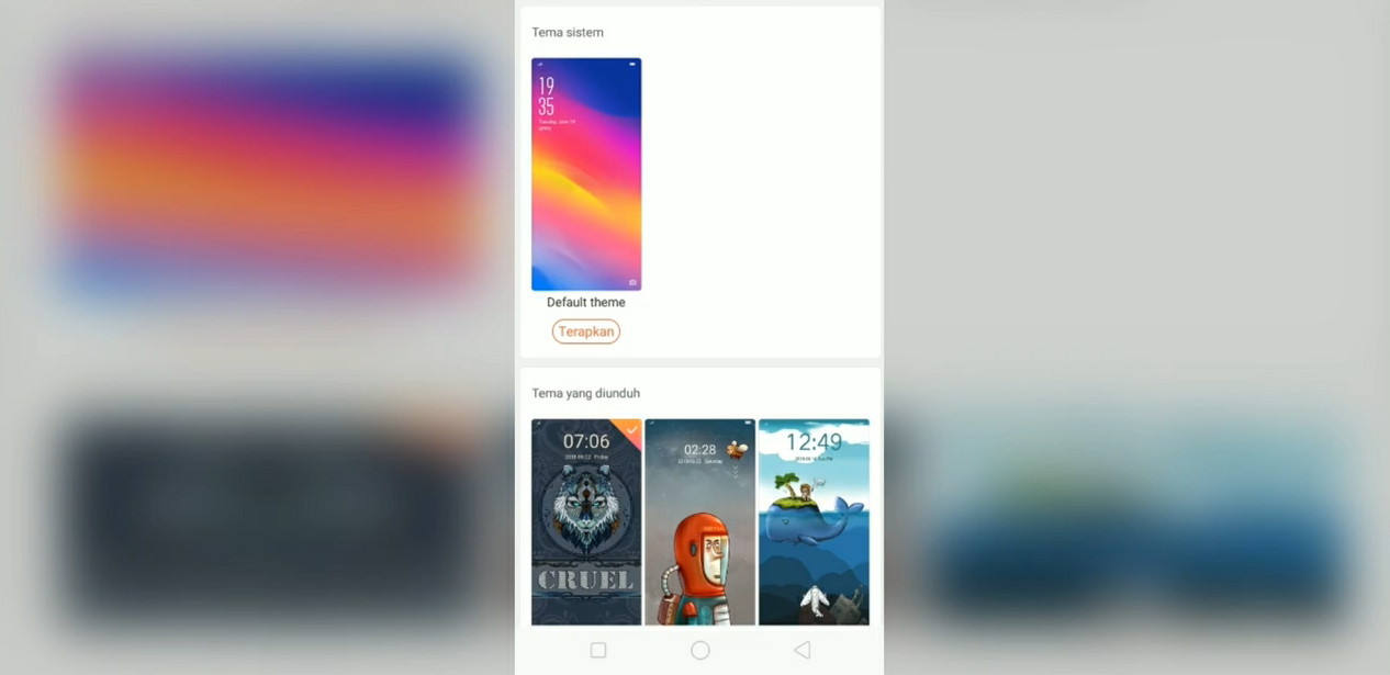 Cara Menghapus Tema Di Hp OPPO dan Mengembalikan Seperti Semula - Blog